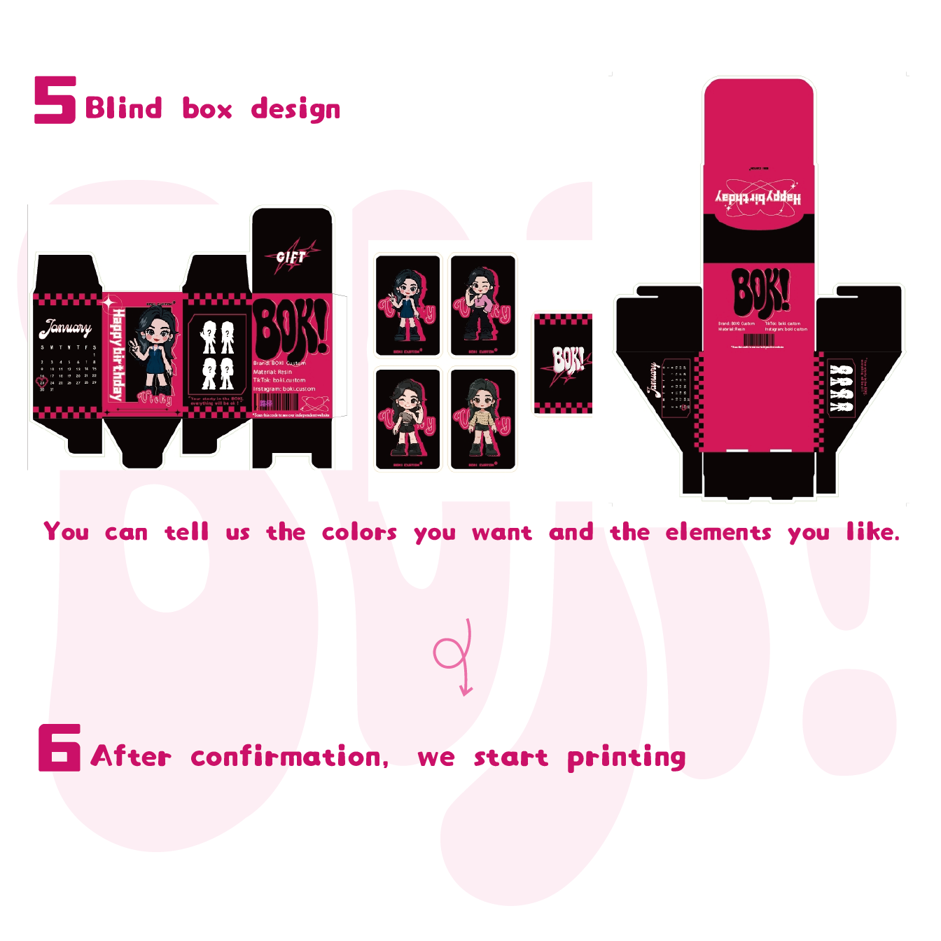 Custom Photo Blind Box